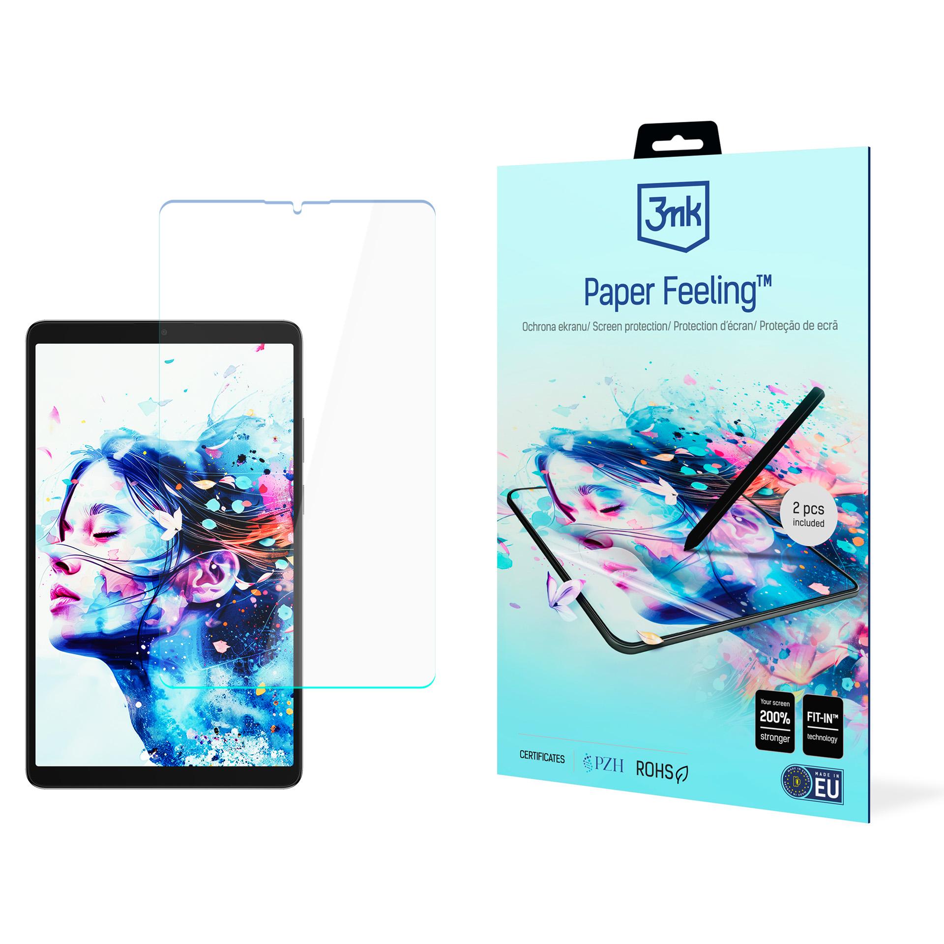 Samsung Galaxy Tab A11 – 3mk Paper Feeling (kuni 11") tahvelarvuti ekraanikaitse