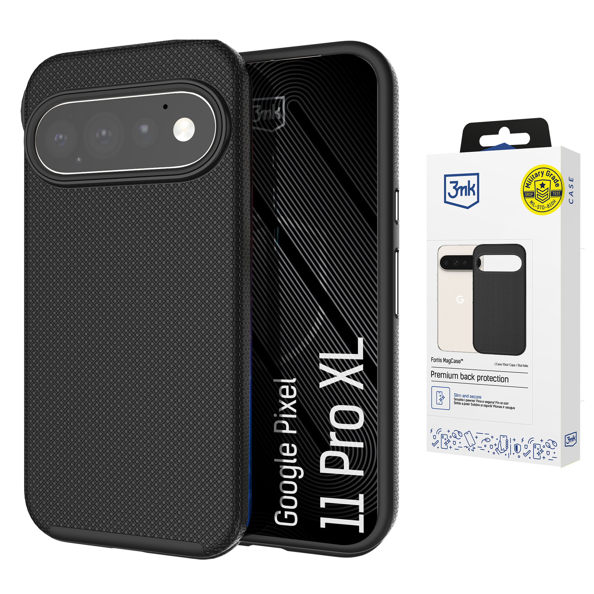 Google Pixel 11 Pro XL – 3mk Fortis MagCase telefoniümbris