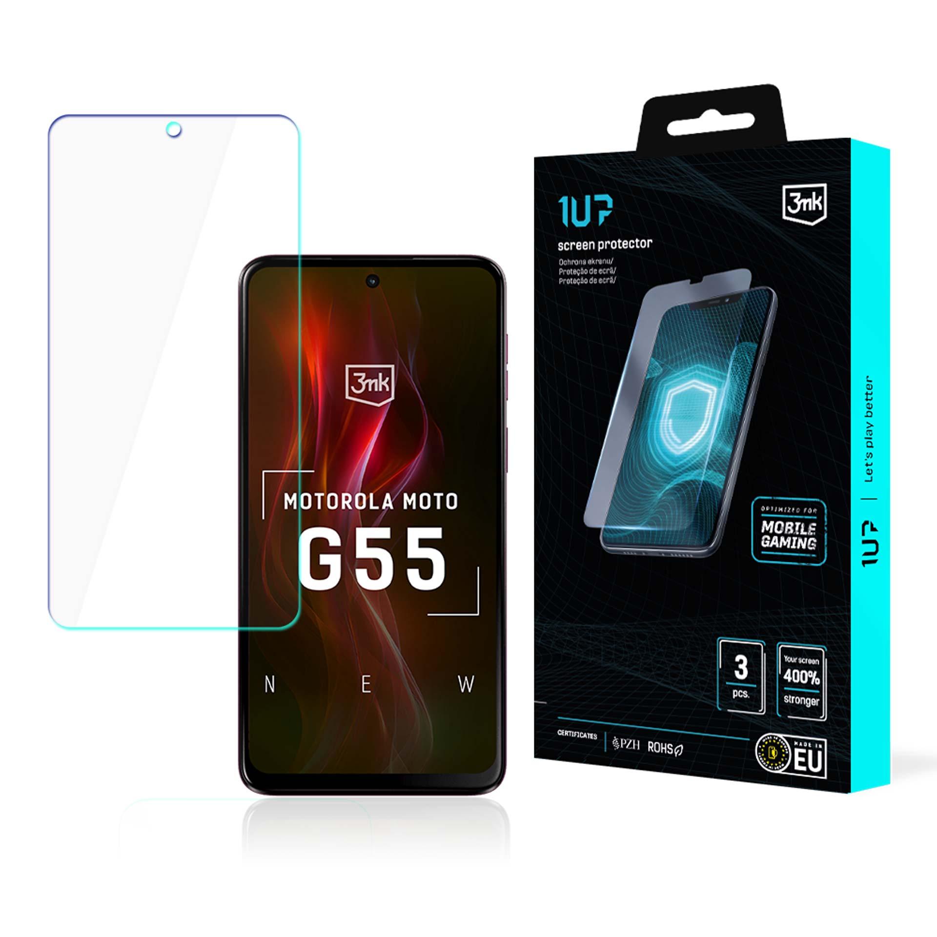 Motorola Moto G55 5G – 3mk 1UP telefoni ekraanikaitse