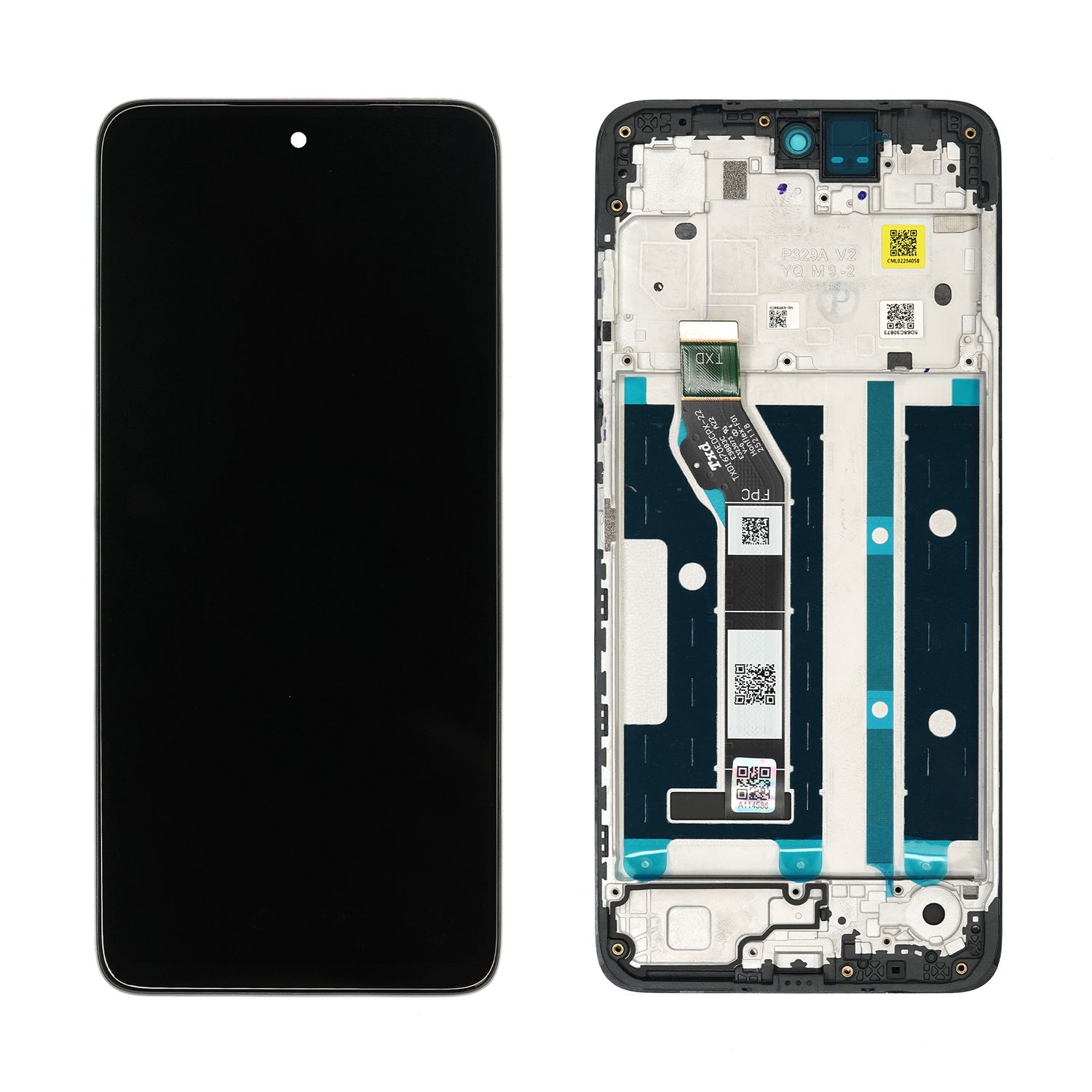 Originaal LCD-ekraan koos puutepaneeliga Motorola E15 / G05 mudelile