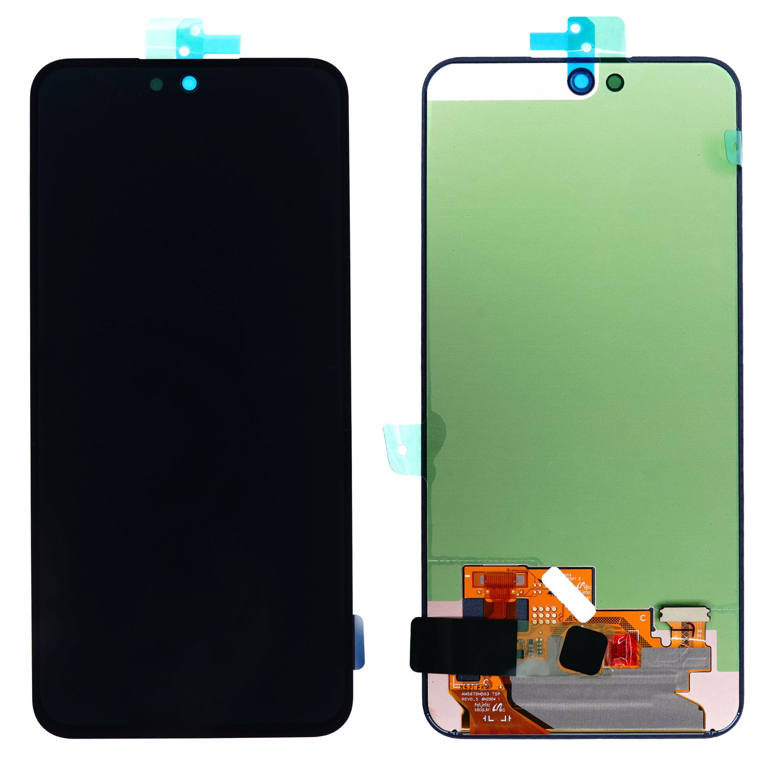 Originaal LCD-ekraan koos puutepaneeliga Samsung A56 A566 mudelile