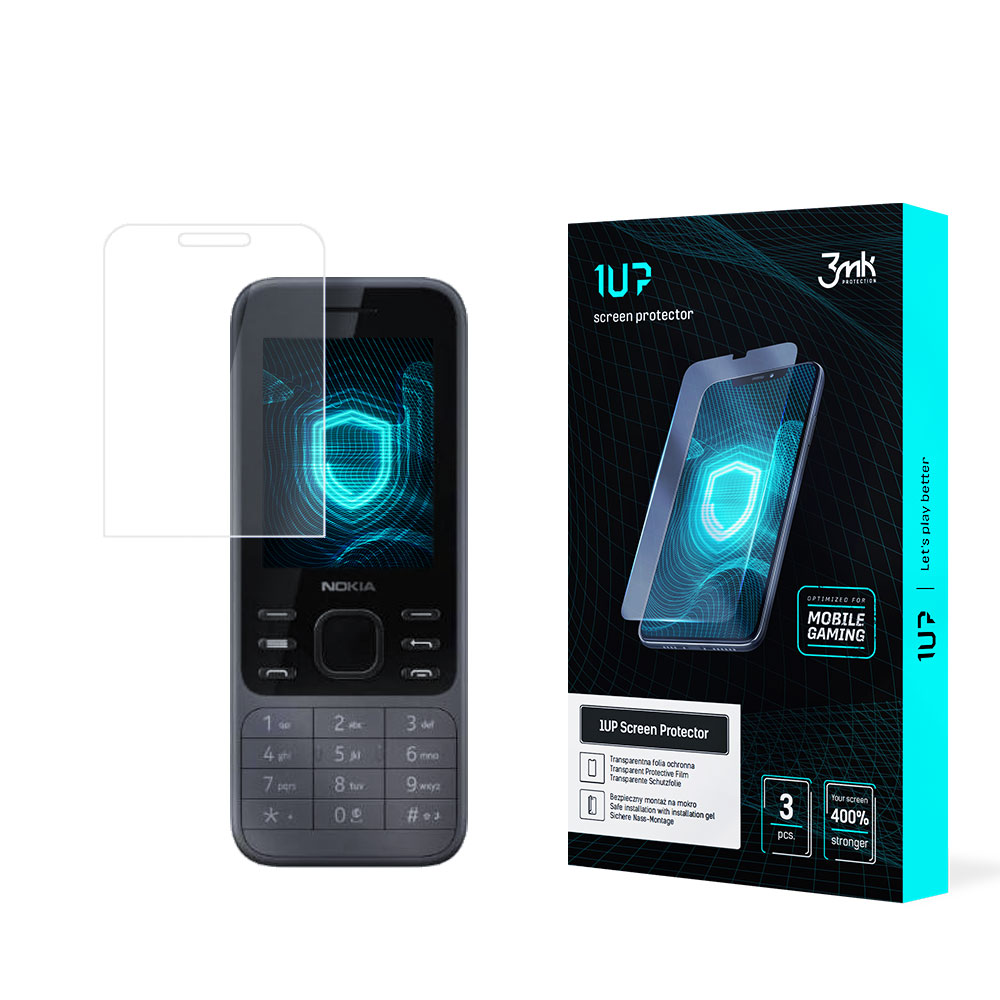 Nokia 6300 4G – 3mk 1UP telefoni ekraanikaitse
