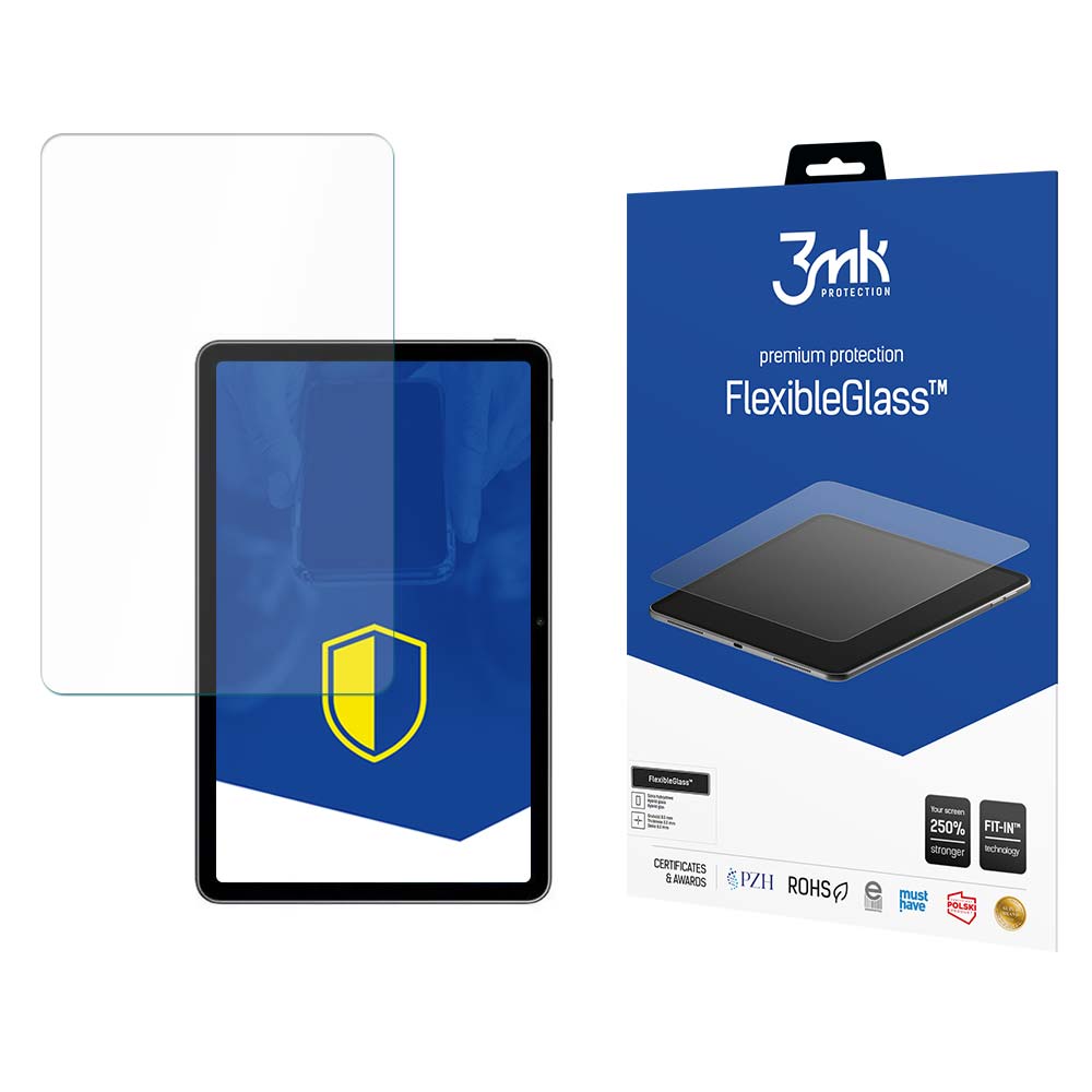 Huawei MatePad 10,4 – 3mk FlexibleGlass (kuni 11") tahvelarvuti ekraanikaitse