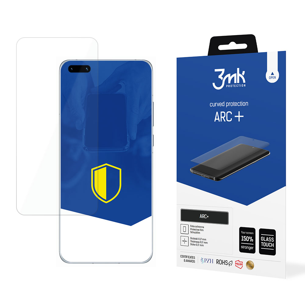 Huawei Mate 40 Pro – 3mk ARC+ telefoni ekraanikaitse