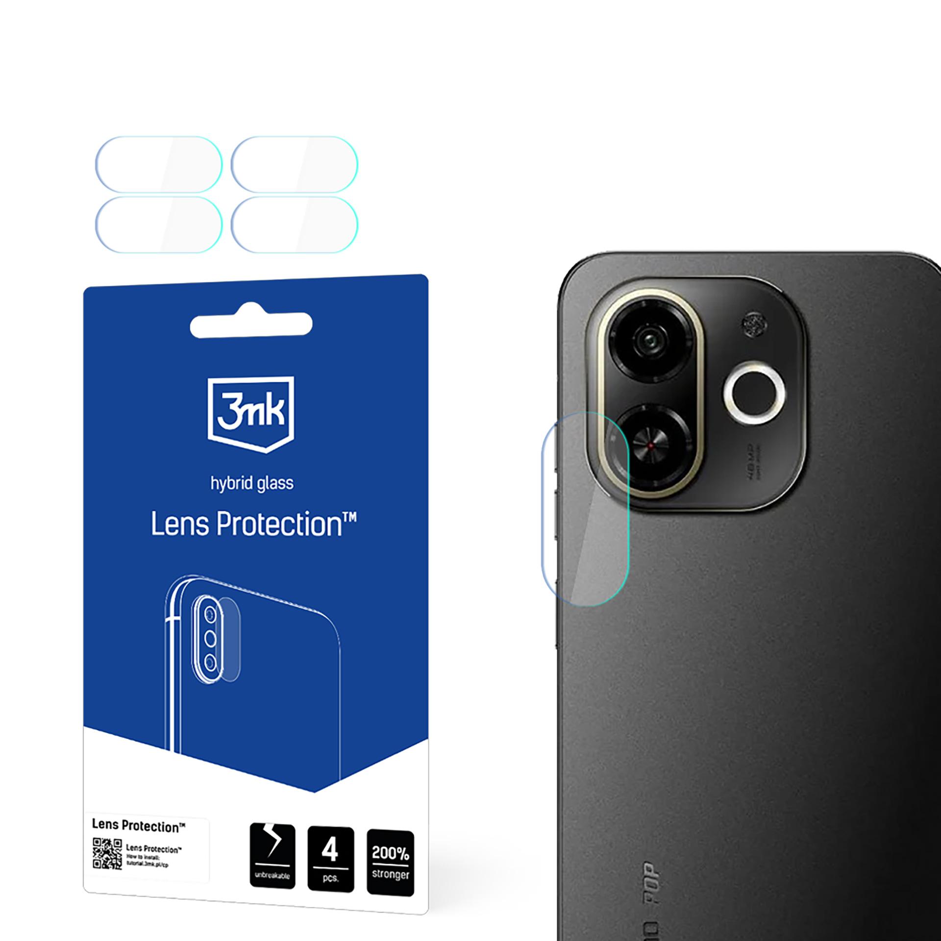 Tecno Pop 9 5G – 3mk Lens Protection kaamera objektiivi kaitse