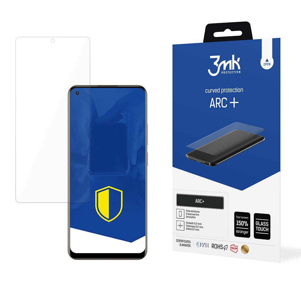 Realme 11 – 3mk ARC+ telefoni ekraanikaitse