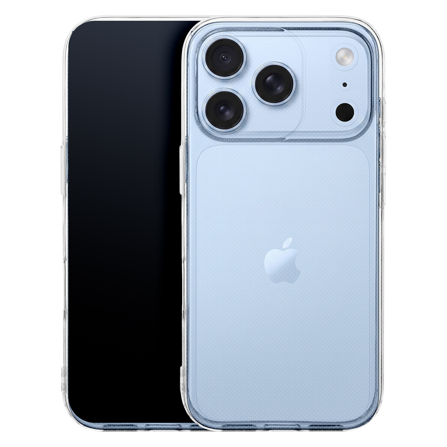 Õhuke 2 mm ümbris iPhone 17 Pro 6,3″ / iPhone 18 Pro 6,3″ jaoks, läbipaistev
