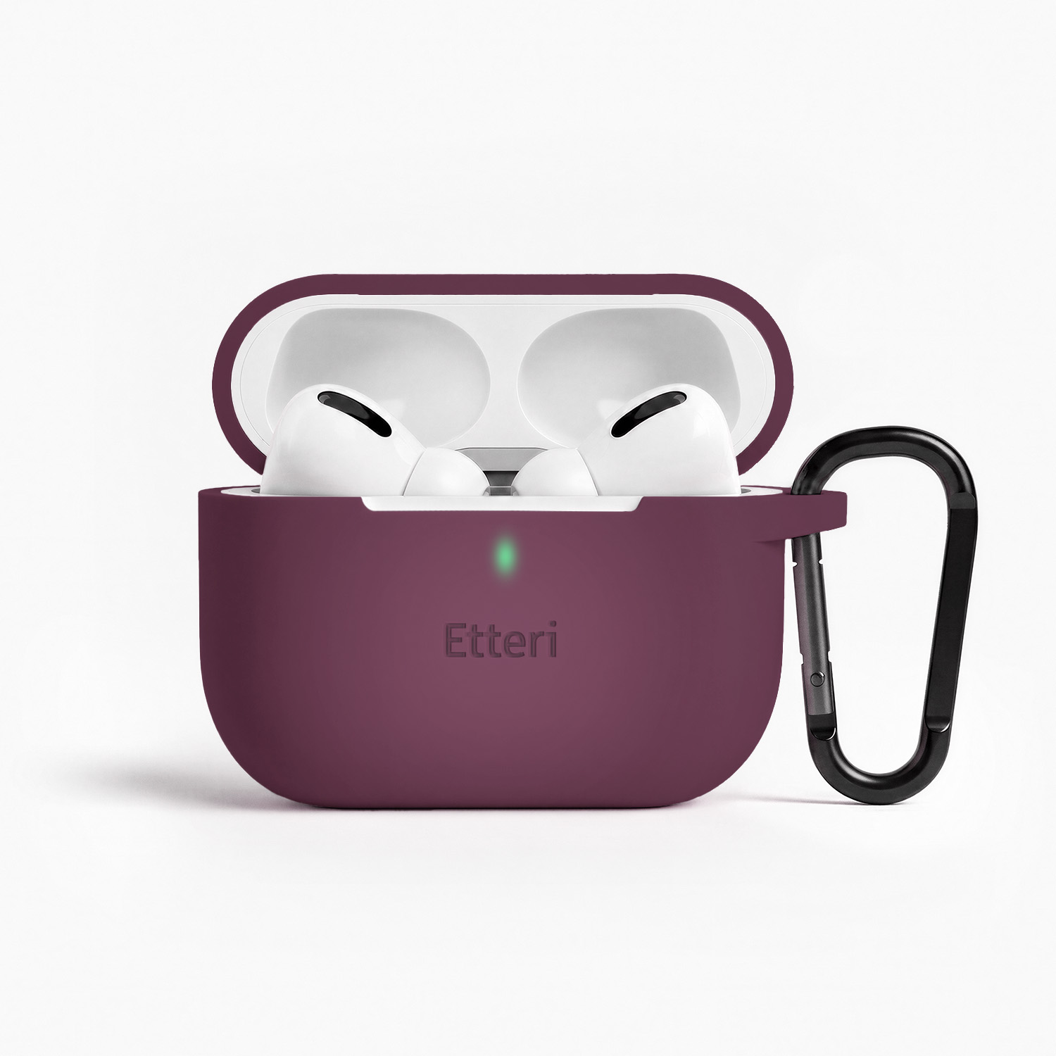 Etteri silikoonümbris AirPods Pro 3 jaoks, tume kirsipunane