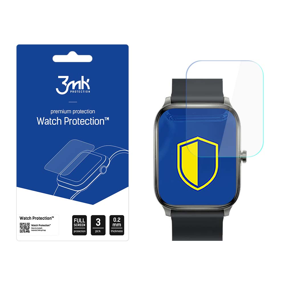 Haylou GST – 3mk Watch Protection ARC nutikella ekraanikaitse