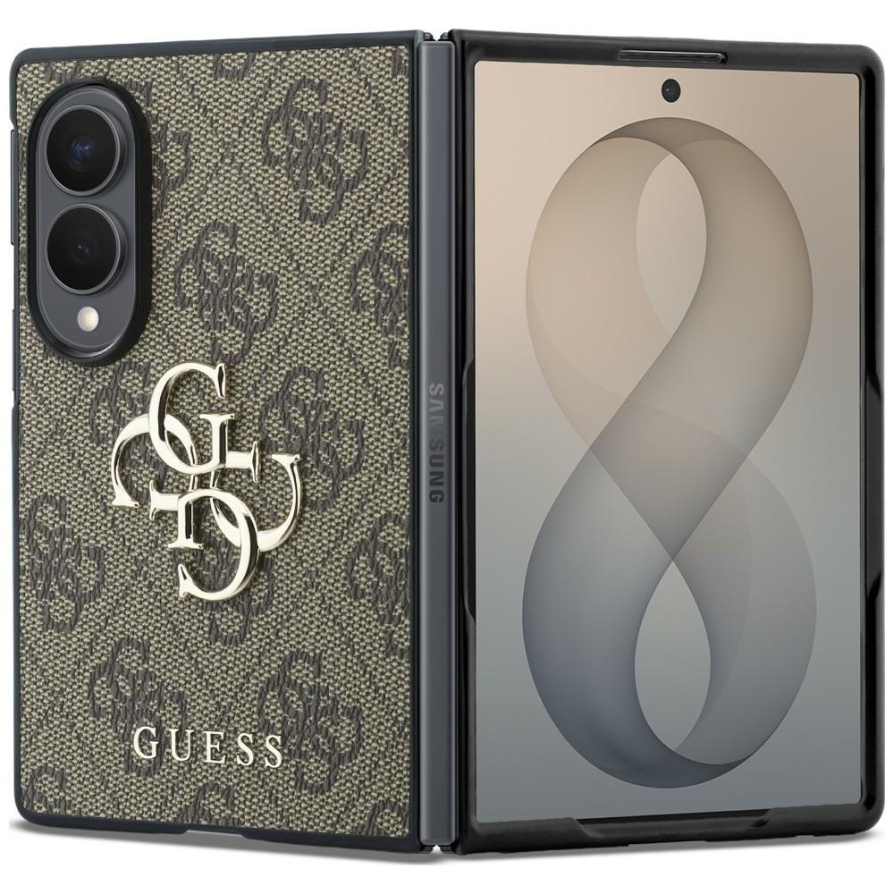 Pruun Guess Big 4G Logo ümbris Samsung Galaxy Z Fold8 telefonile