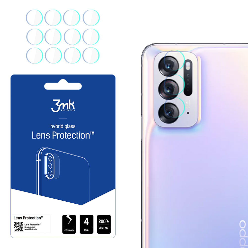Oppo Find N 5G (Front) – 3mk Lens Protection kaamera objektiivi kaitse