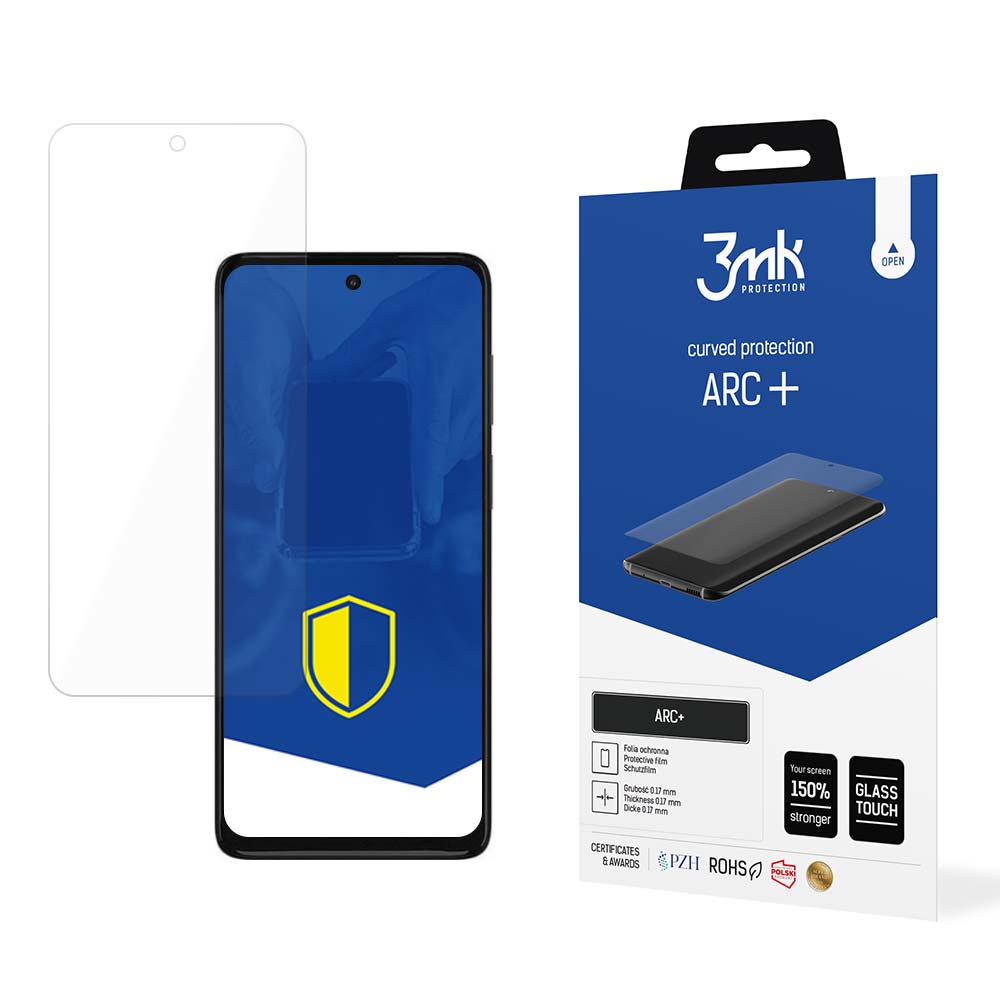 Motorola Moto G62 5G – 3mk ARC+ telefoni ekraanikaitse