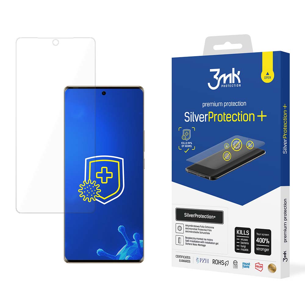 Tecno Spark 20 Pro+ – 3mk SilverProtection+ telefoni ekraanikaitse