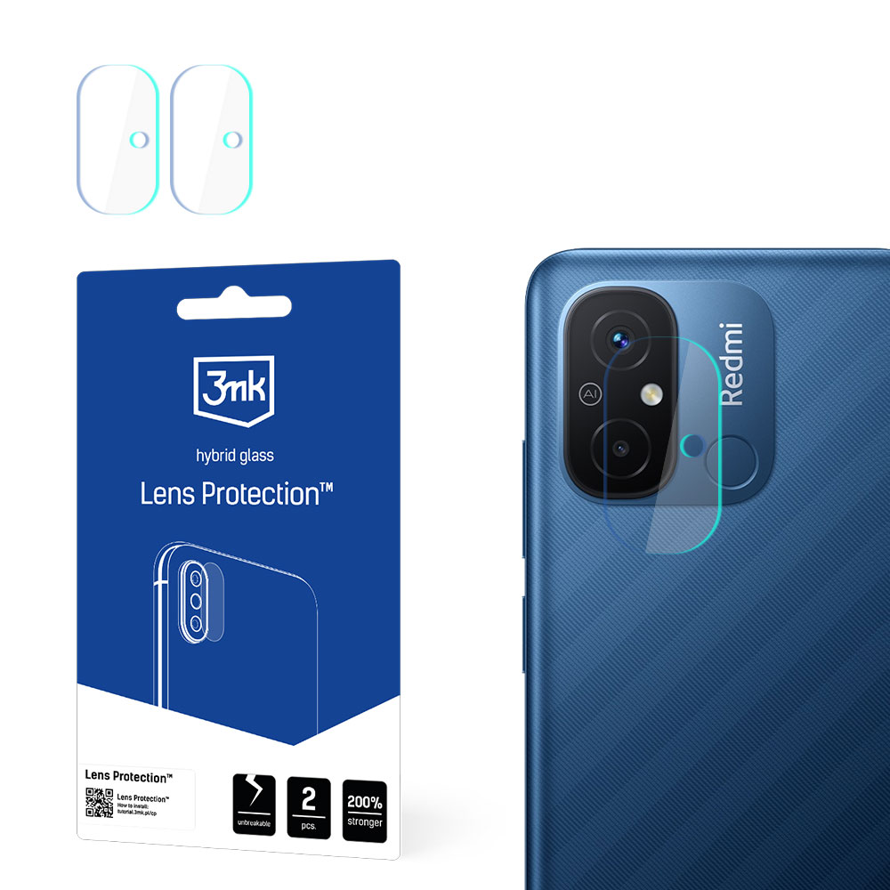 Xiaomi Redmi 12C – 3mk Lens Protection kaamera objektiivi kaitse