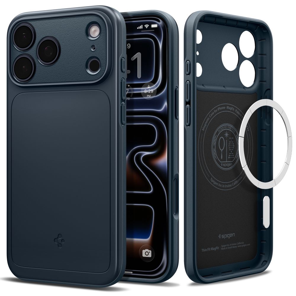 Spigen Thin Fit MagSafe ümbris iPhone 17 Pro Max / 18 Pro Max jaoks, sinine