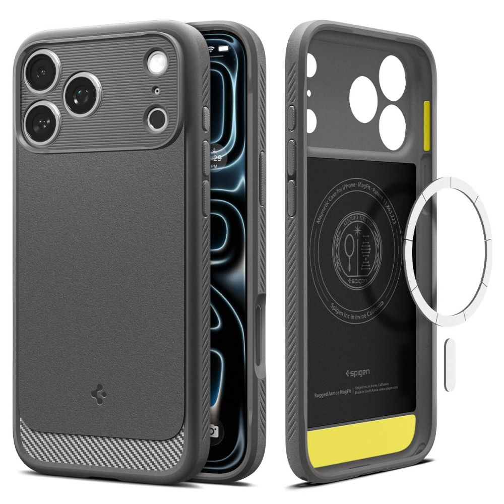 Spigen Rugged Armor MagSafe ümbris iPhone 17 Pro Max / 18 Pro Max jaoks, hall