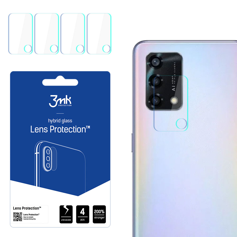 Oppo Reno 6 Lite – 3mk Lens Protection kaamera objektiivi kaitse