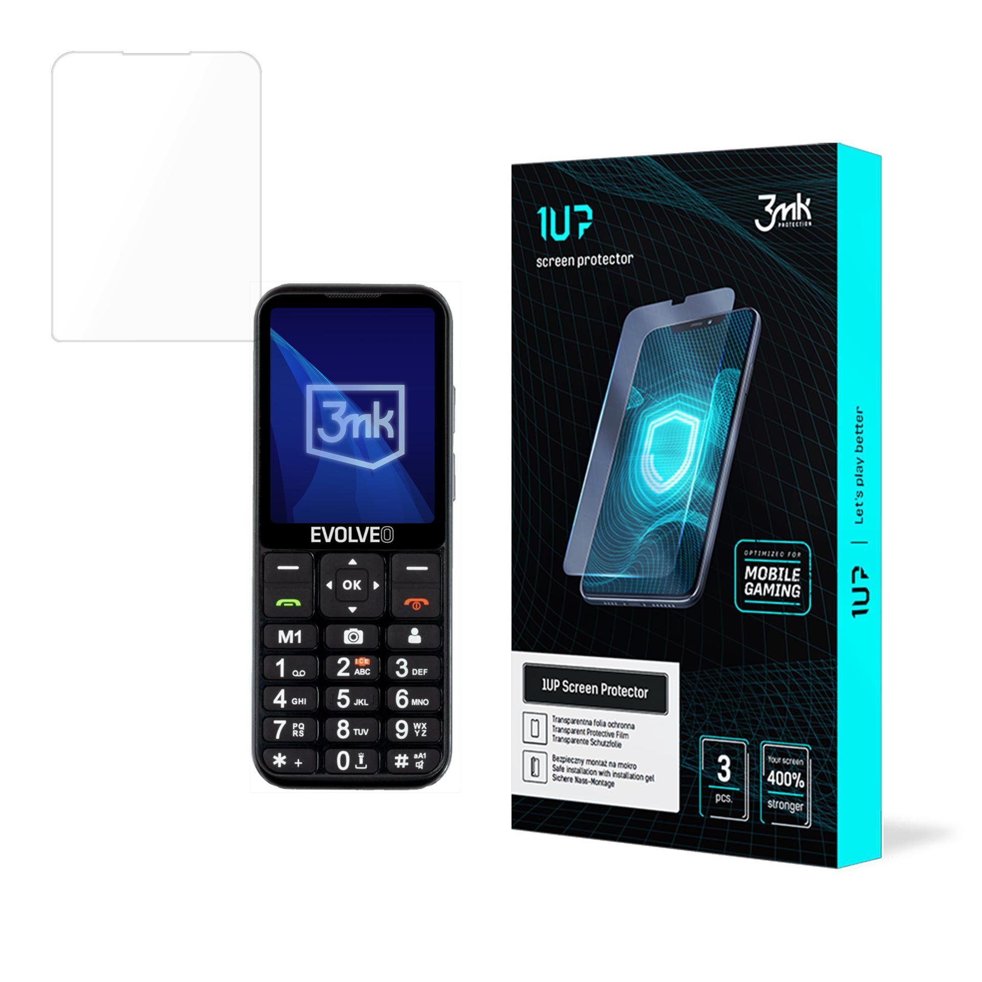 Evolveo EasyPhone LT – 3mk 1UP telefoni ekraanikaitse