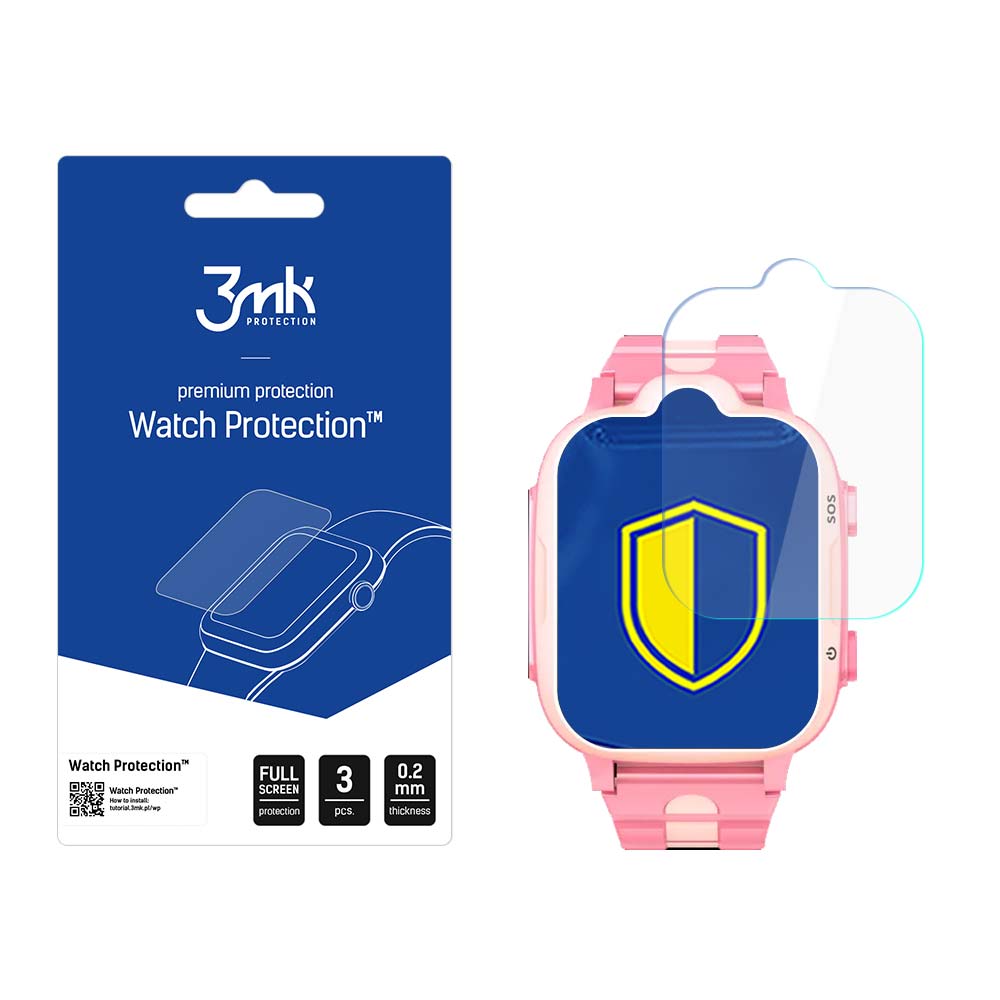 BEMI Play – 3mk Watch Protection ARC nutikella ekraanikaitse