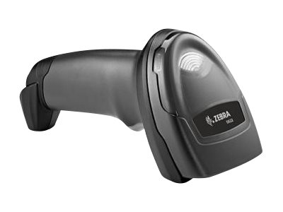 Zebra DS2208 – corded barcode scanner kit, black, USB cable and stand (DS2208-SR7U2100SGW)