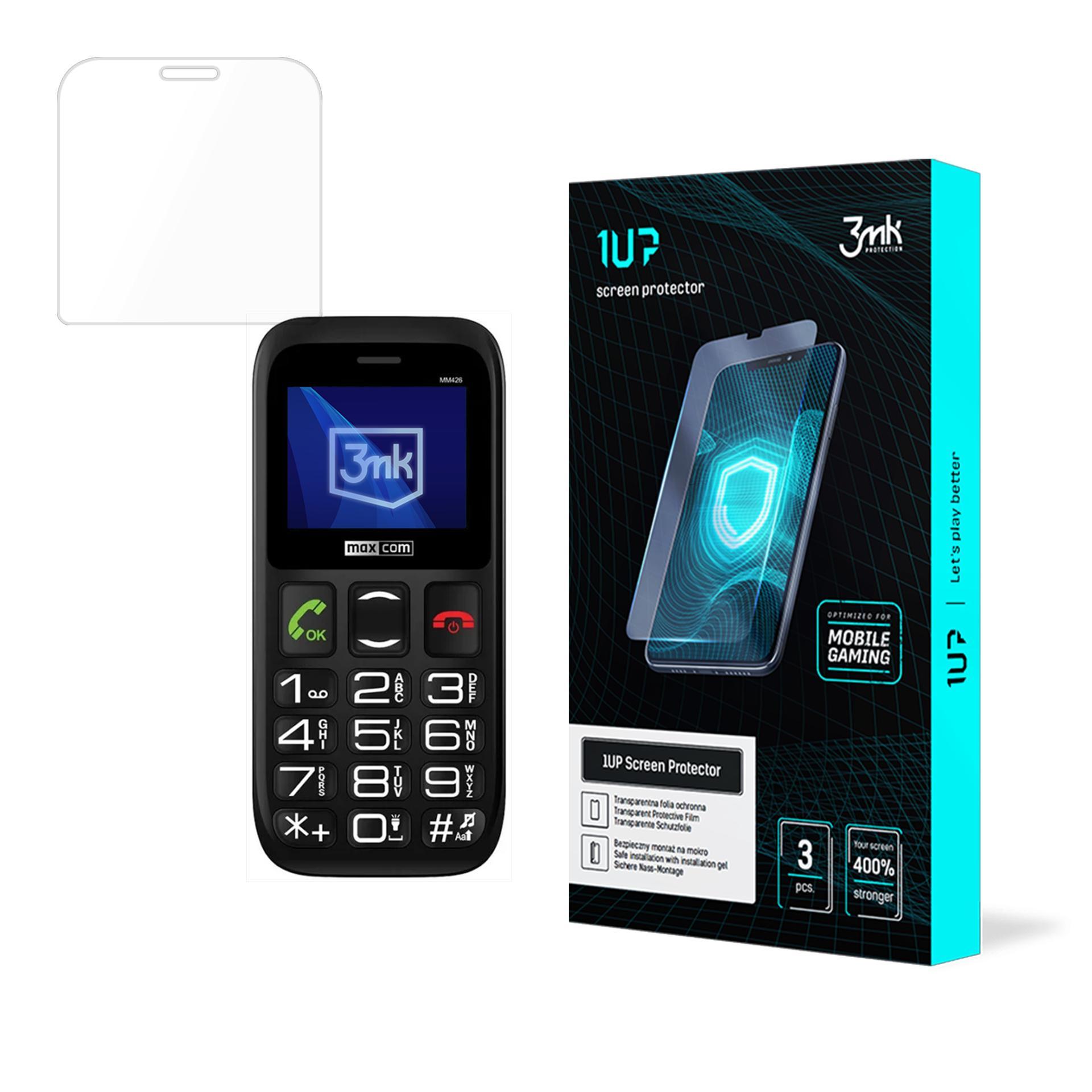 Maxcom Comfort MM426 – 3mk 1UP telefoni ekraanikaitse