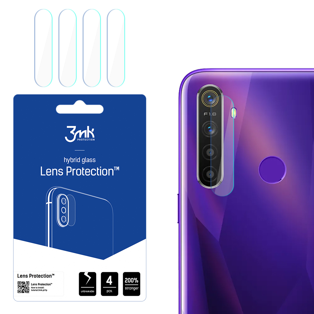 Realme 5 Pro – 3mk Lens Protection kaamera objektiivi kaitse