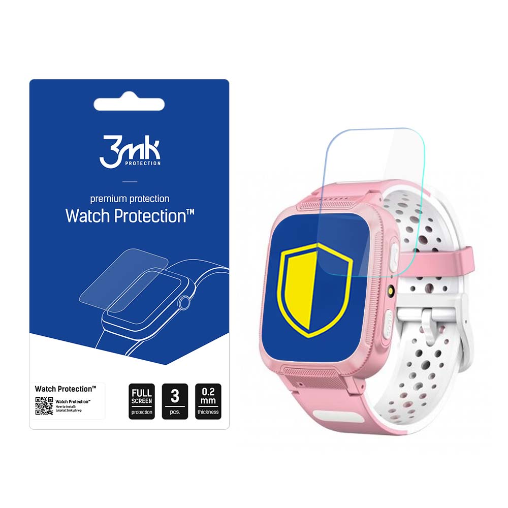 FOREVER Find Me 2 KW-210 – 3mk Watch Protection FlexibleGlass nutikella ekraanikaitse