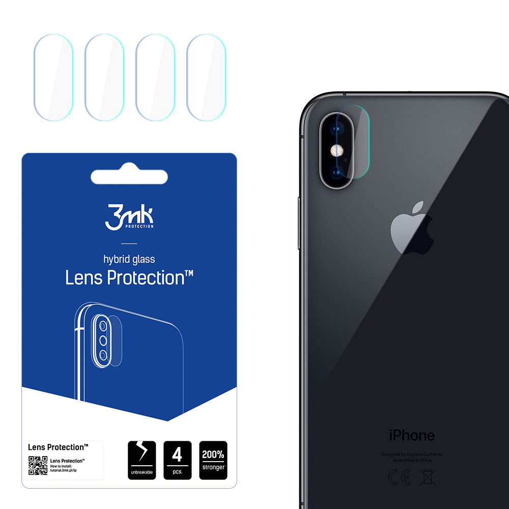 Apple iPhone Xs – 3mk Lens Protection kaamera objektiivi kaitse