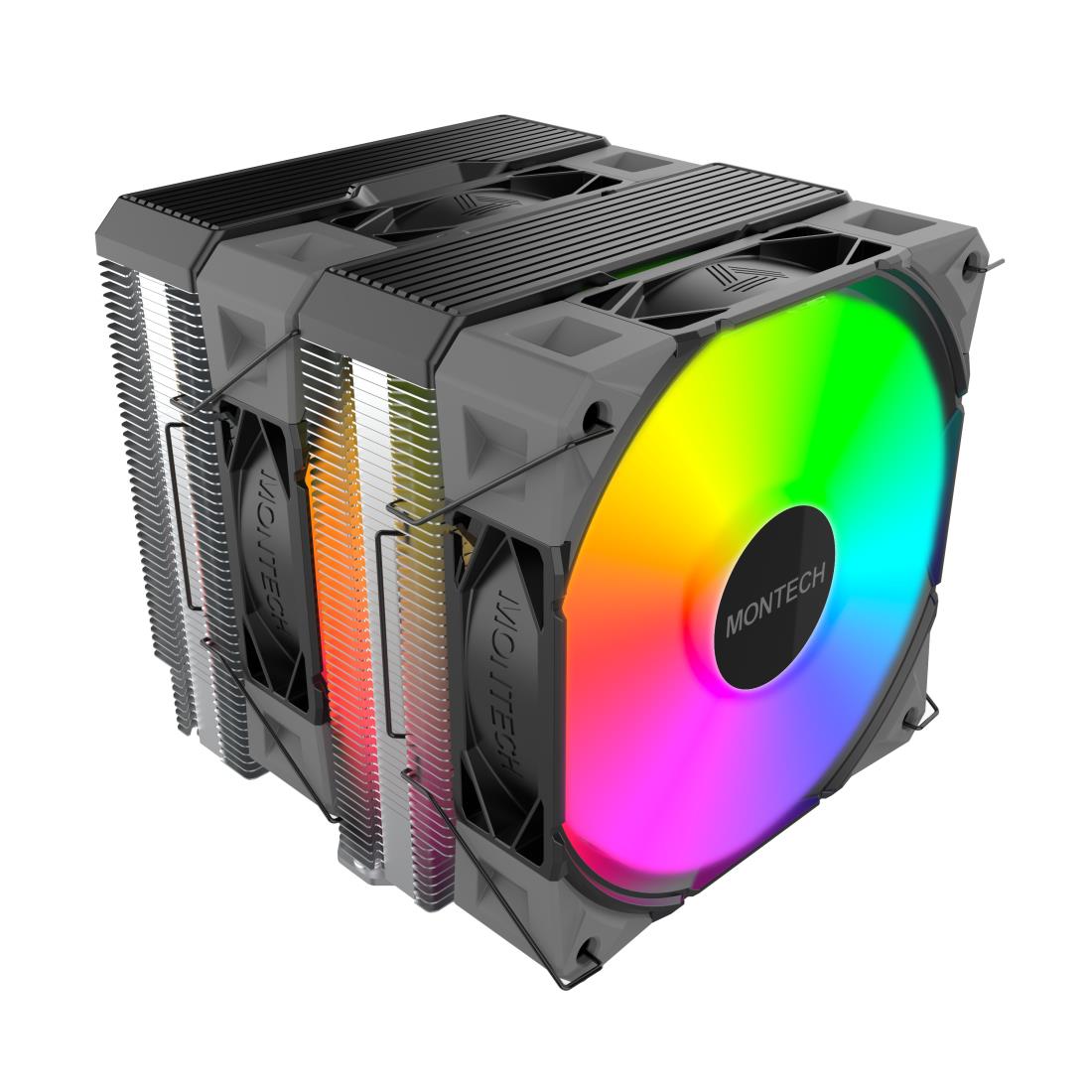 Montech NX600 ARGB (B) universaalne protsessori jahuti, must