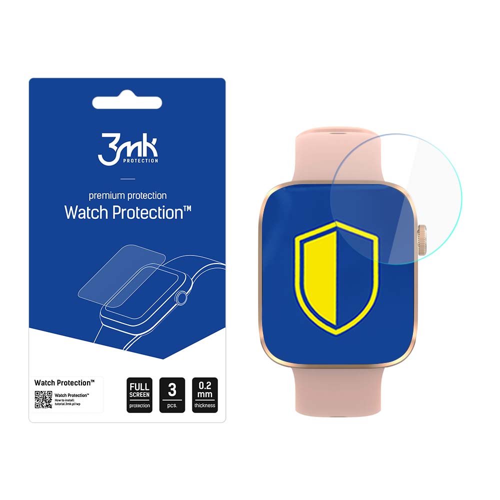 Armodd Squarz 11 – 3mk Watch Protection ARC nutikella ekraanikaitse