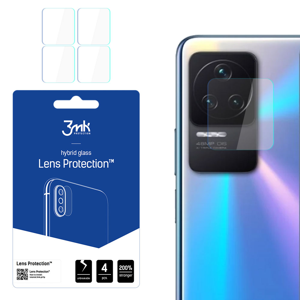 Xiaomi Redmi K50/K50 Pro – 3mk Lens Protection kaamera objektiivi kaitse