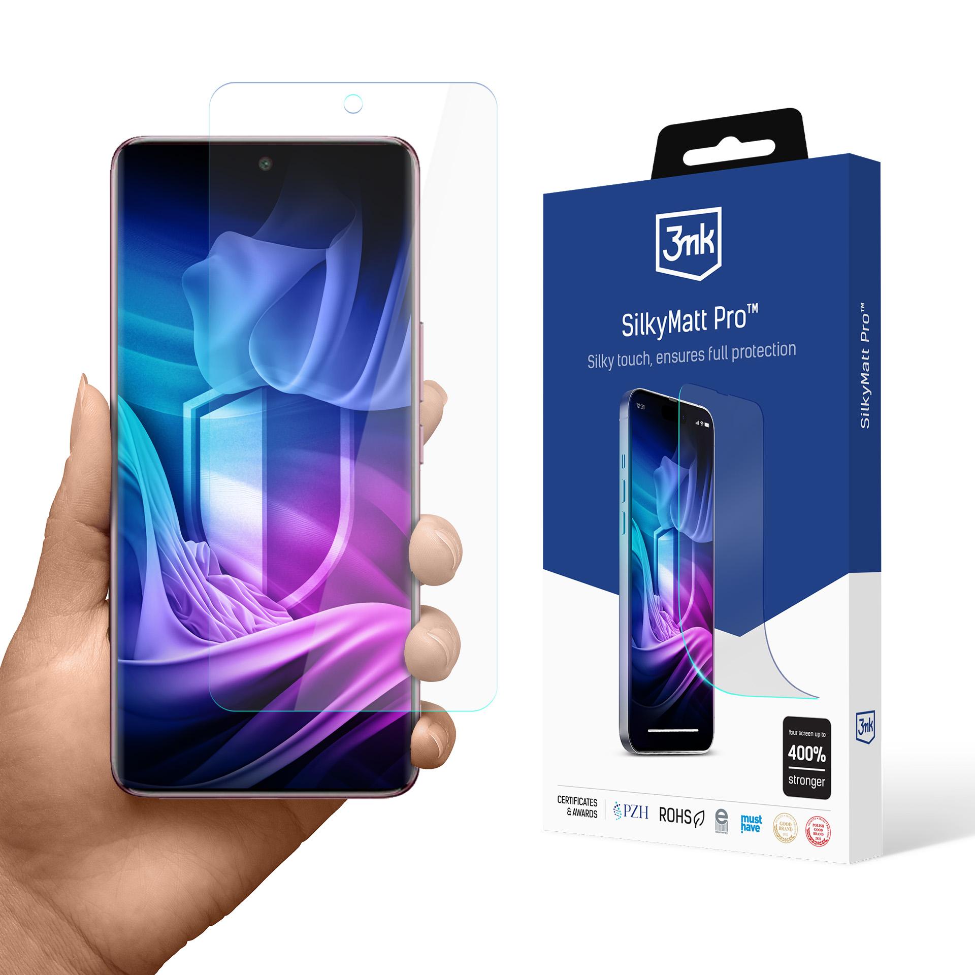 Vivo V50 – 3mk Silky Matt Pro telefoni ekraanikaitse