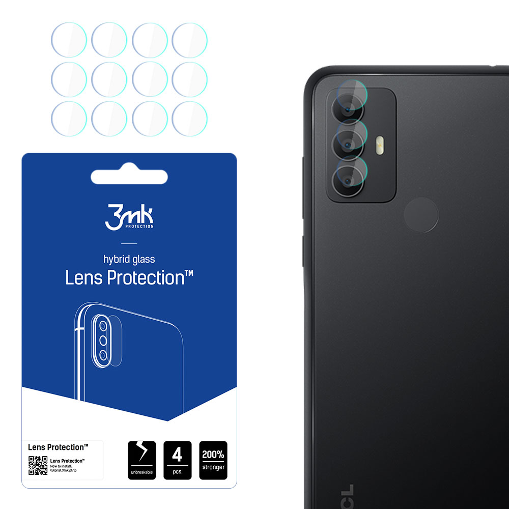 TCL 306/306 Dual SIM – 3mk Lens Protection kaamera objektiivi kaitse