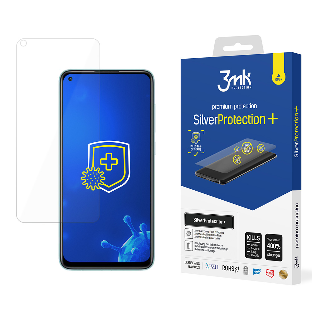 XI Redmi Note 9/Redmi 10x 4G B – 3mk SilverProtection+ telefoni ekraanikaitse
