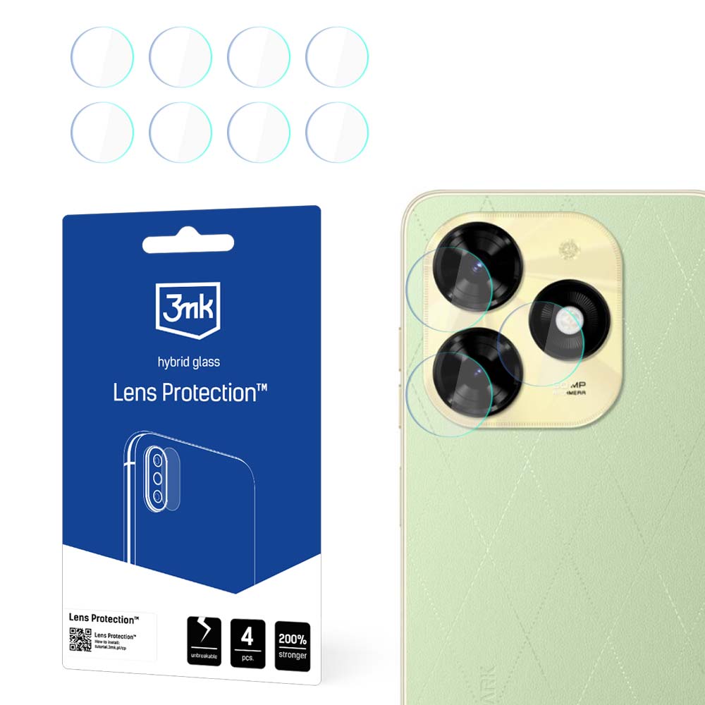 Tecno Spark 20C – 3mk Lens Protection kaamera objektiivi kaitse