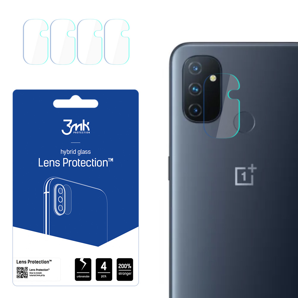 OnePlus Nord N100 - 3mk objektiivi kaitse™