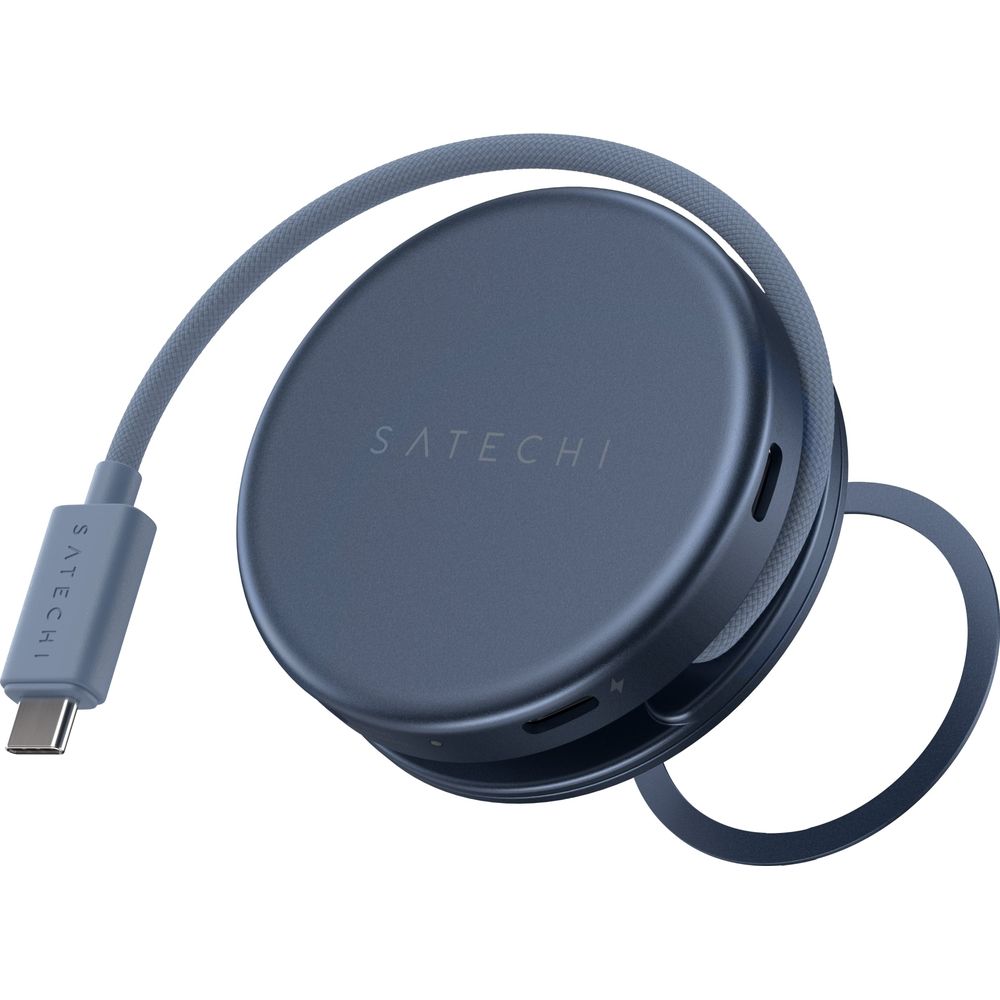 Satechi OntheGo STPOTG5B 5-in-1 USB-C jaotur (värv: indigo)