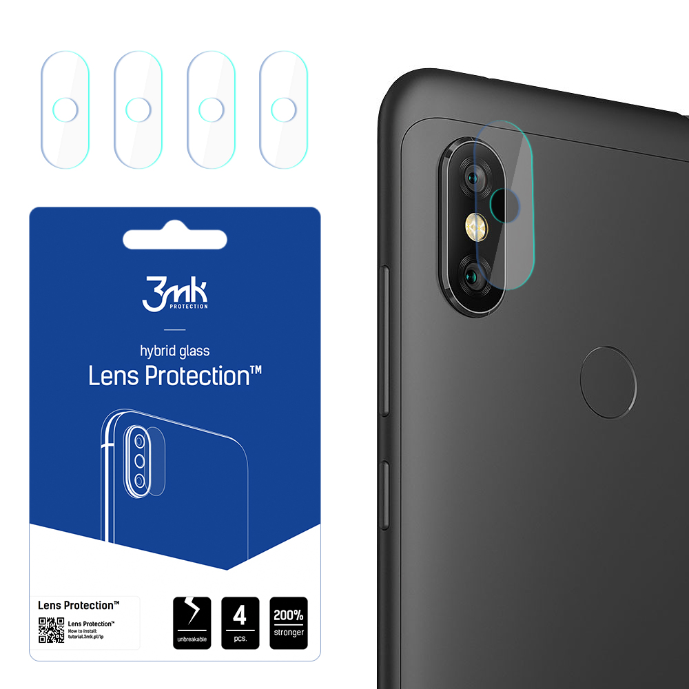 Xiaomi Redmi Note 6 Pro Global – 3mk Lens Protection kaamera objektiivi kaitse