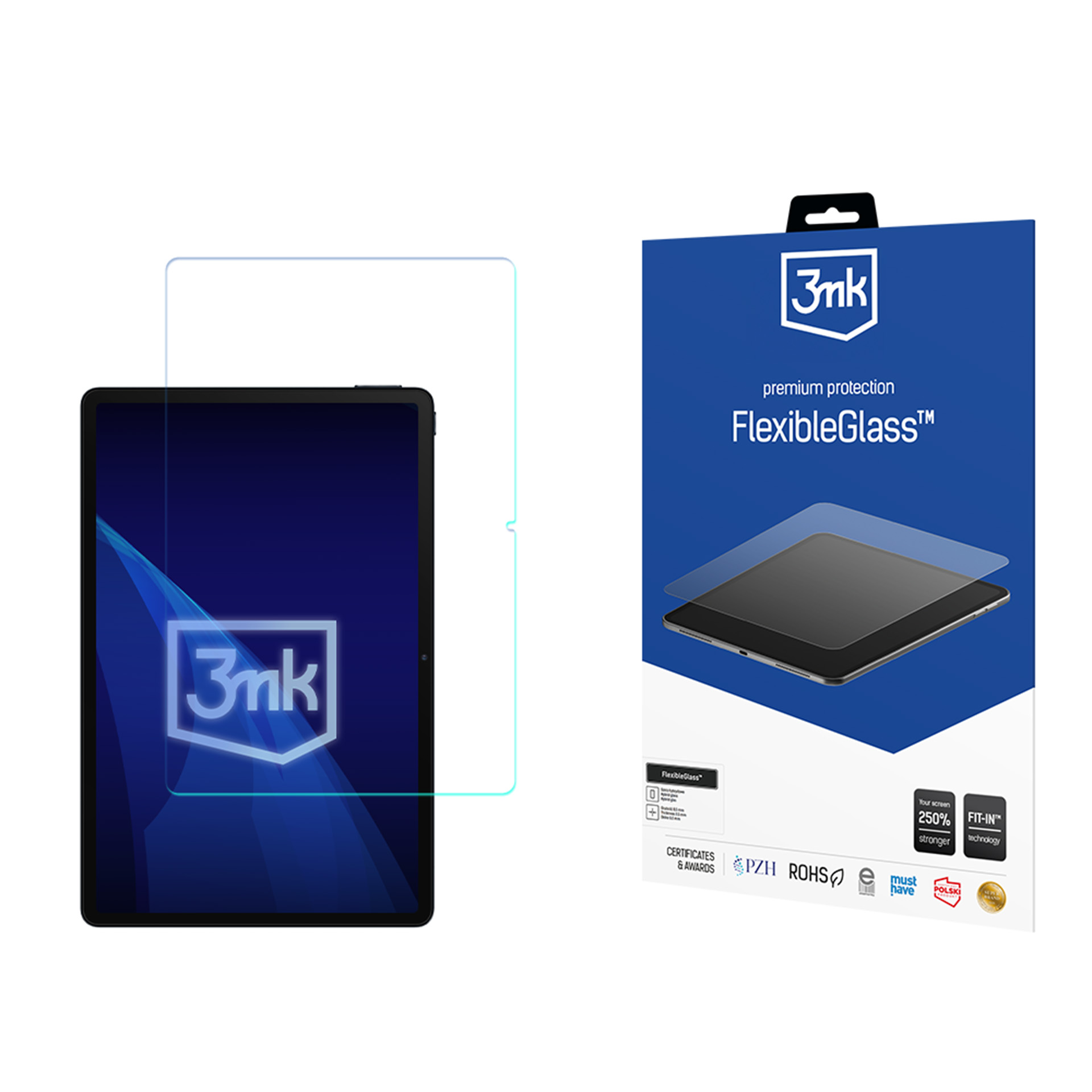 Black Shark Pad 7 / Pad 7 Pro 11" – 3mk FlexibleGlass (kuni 13") tahvelarvuti ekraanikaitse