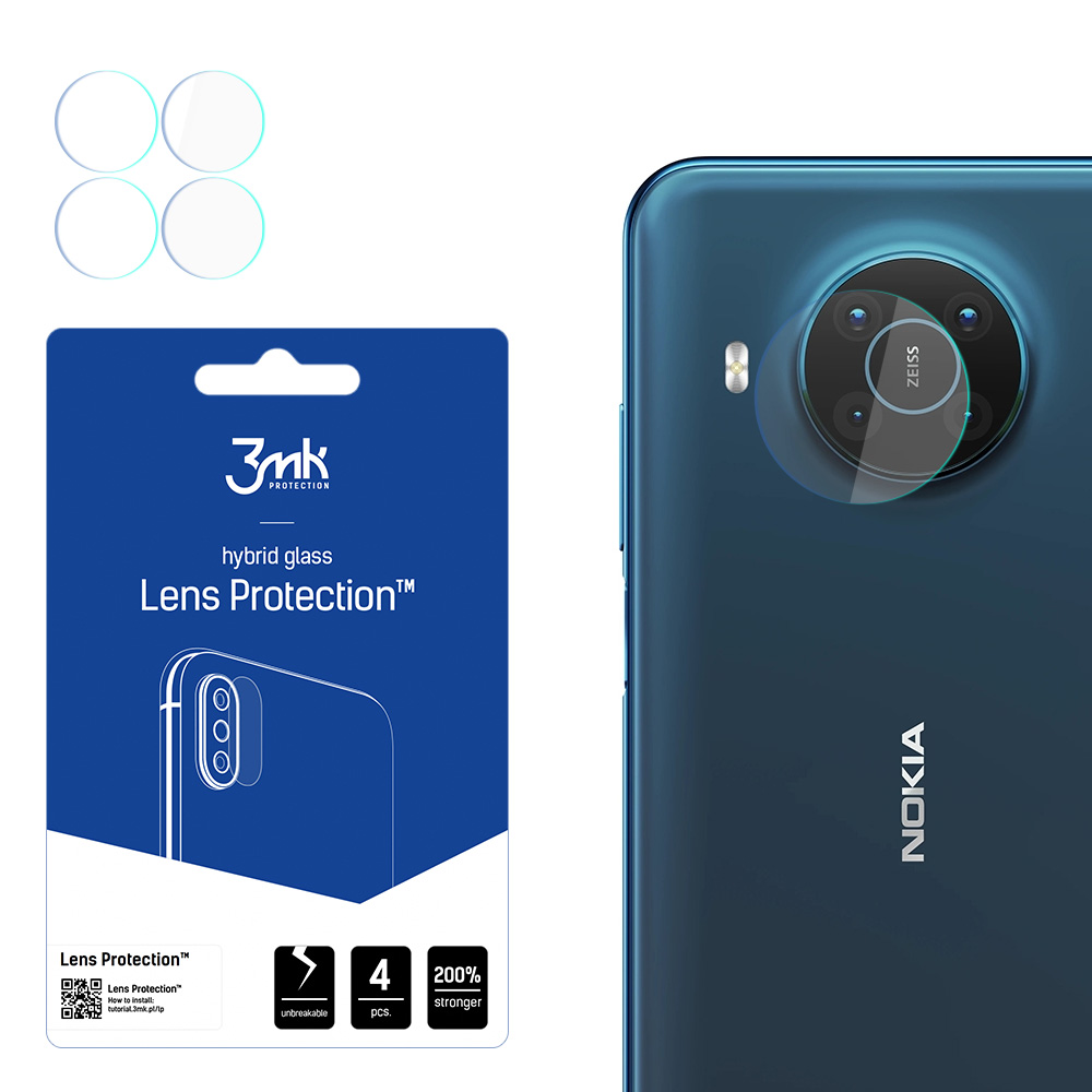 Nokia X20 – 3mk Lens Protection kaamera objektiivi kaitse