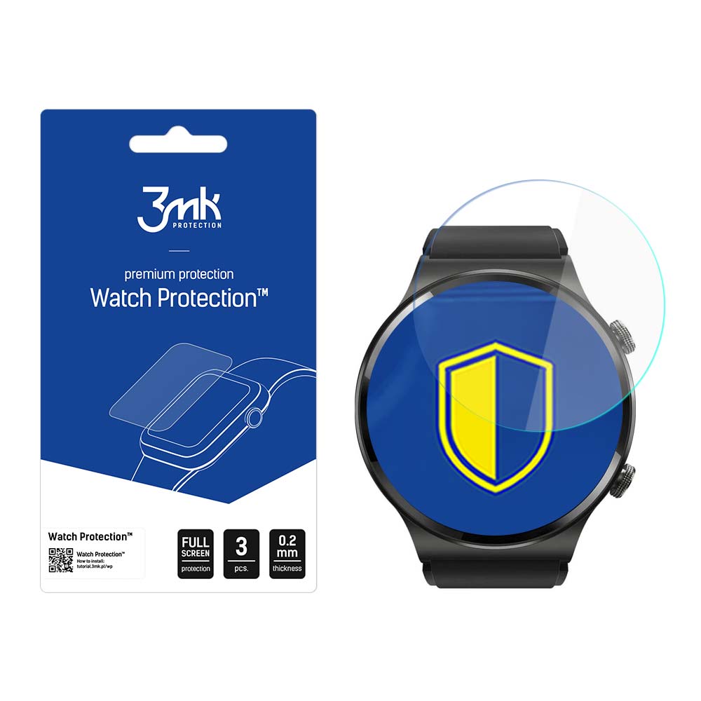 Blackview R7 Pro – 3mk Watch Protection FlexibleGlass nutikella ekraanikaitse