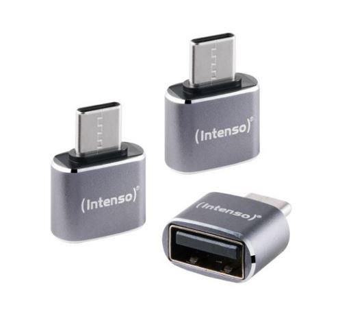 Intenso üleminekuadapter (7600113) – USB-A → USB-C