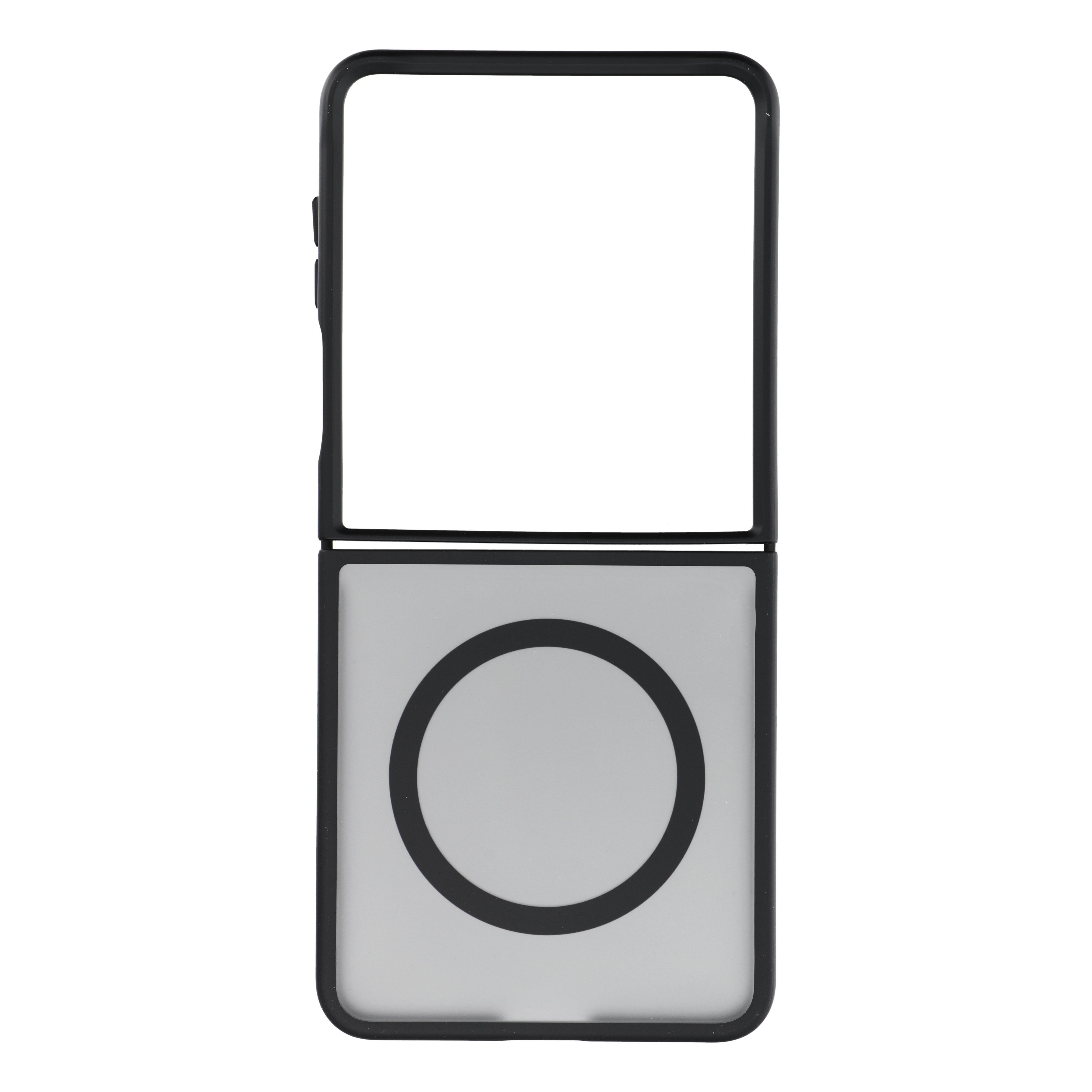 Must MagSafe-toega 4sF-S Acrylic ümbris Samsung Galaxy Z Flip8 mudelile