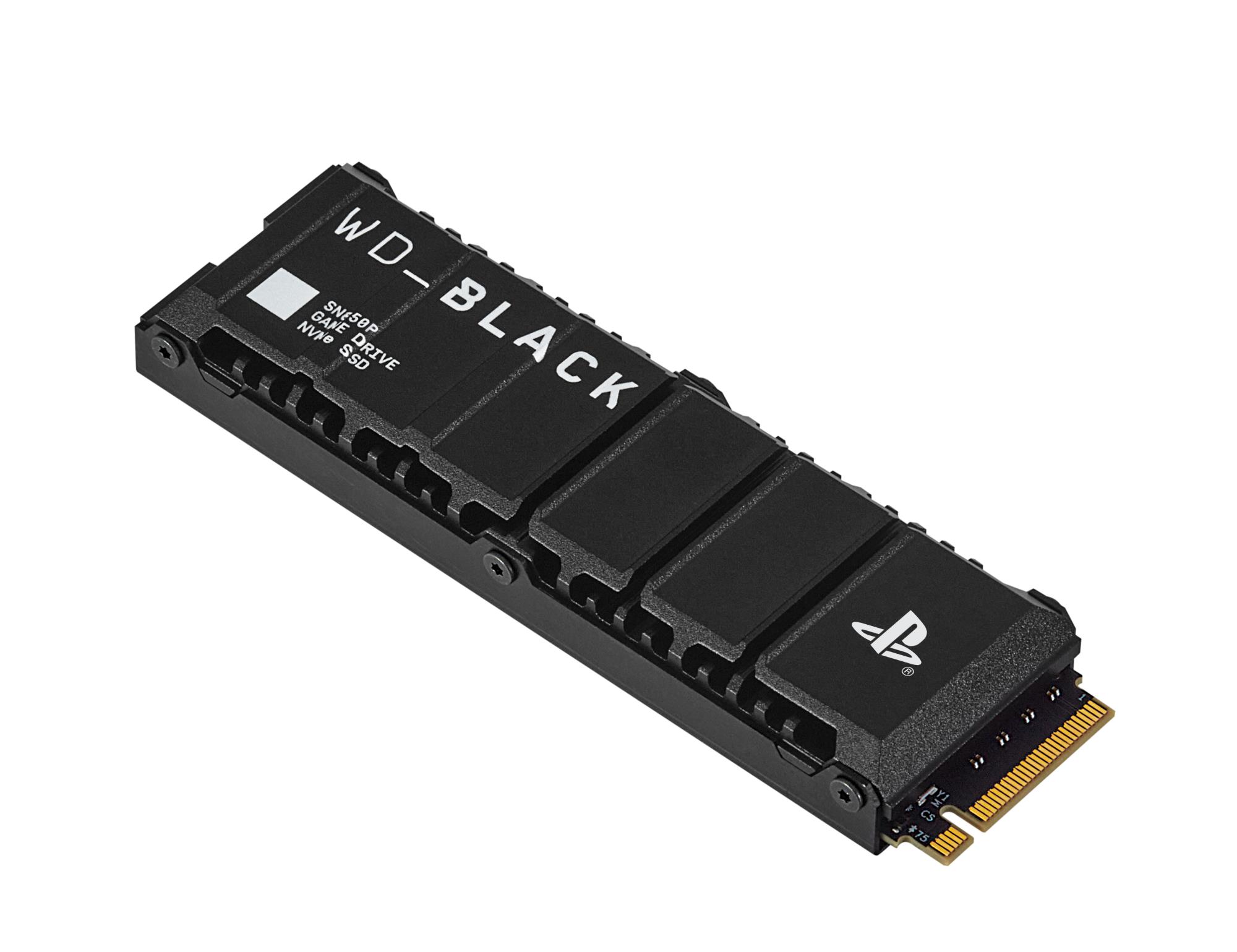 SanDisk Black SN850P 2 TB M.2 NVMe SSD, kirjutamine 6600 MB/s, lugemine 7300 MB/s, 1200 TBW, WDBBYV0020BNC-WRSN