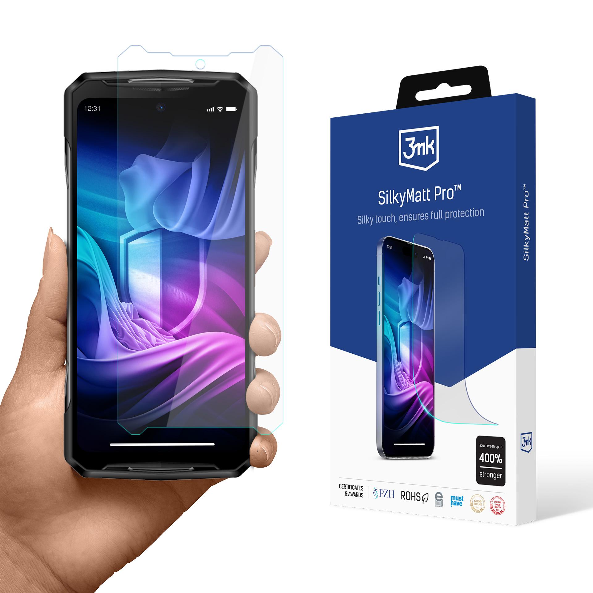 Doogee DK10 – 3mk Silky Matt Pro telefoni ekraanikaitse