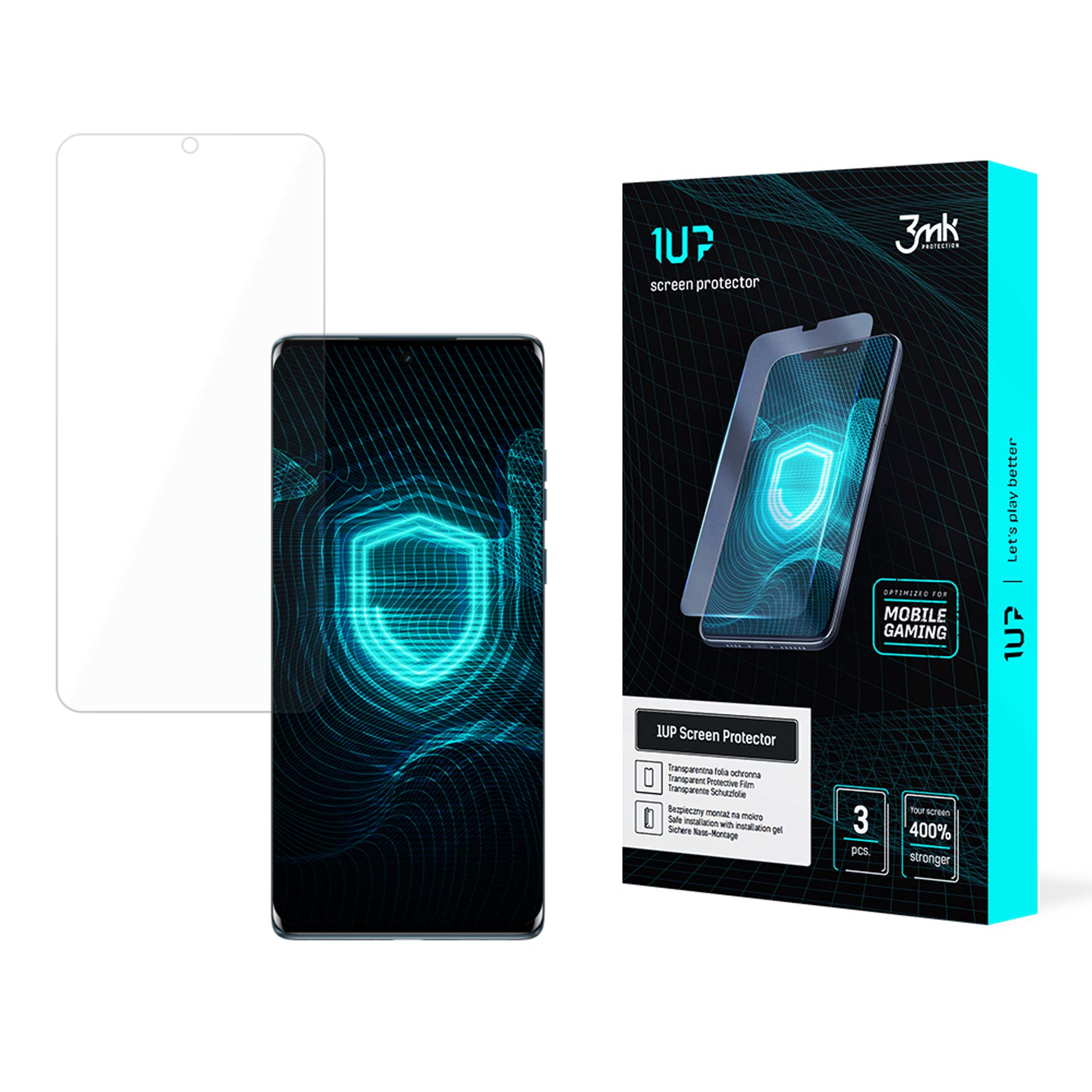 Motorola Edge 50 Fusion – 3mk 1UP telefoni ekraanikaitse