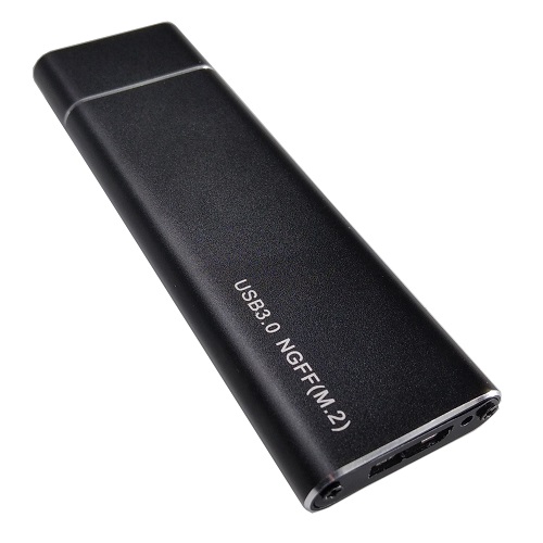 M.2 NGFF SSD-korpus USB 3.0-ga
