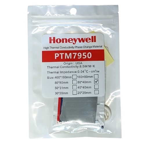 Termopadi HONEYWELL PTM7950 40x80x0.2mm
