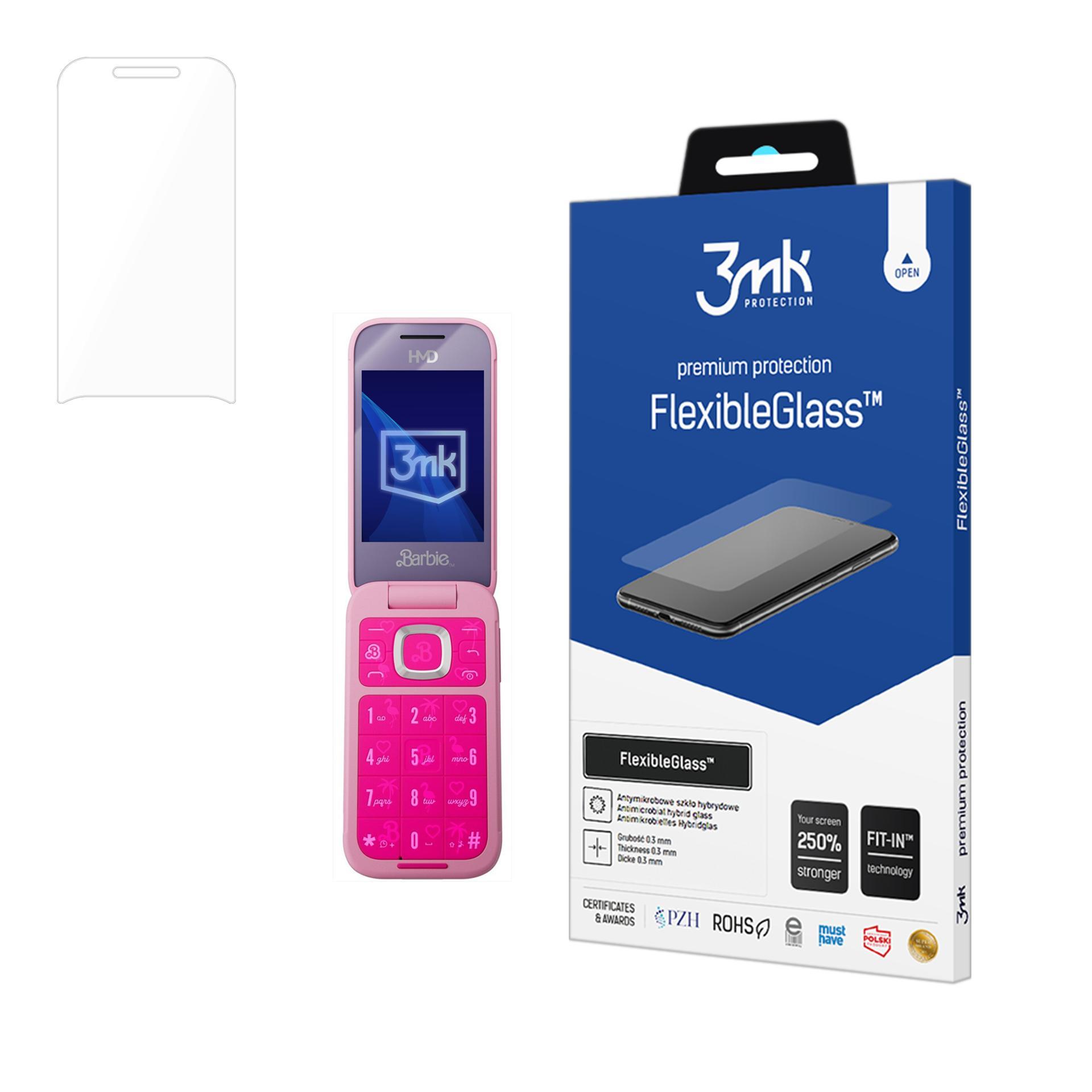 HMD Barbie Phone – 3mk FlexibleGlass telefoni ekraanikaitse