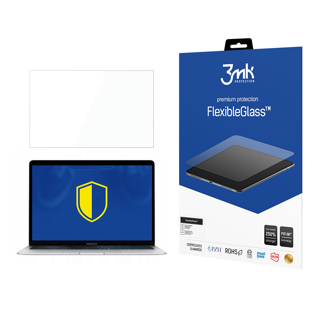 Apple MacBook Air 13" 2018 – 3mk FlexibleGlass (kuni 15") arvuti ekraanikaitse